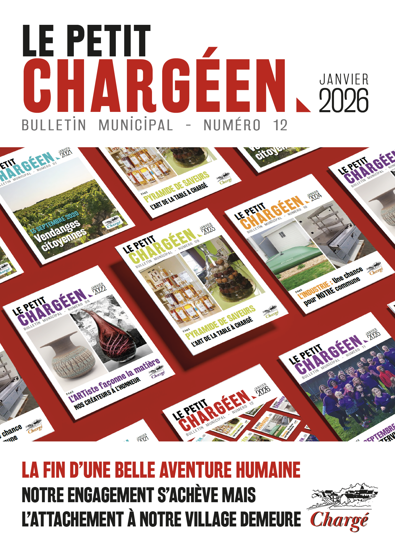 Couverture du bulletin municipal Le Petit Chargéen